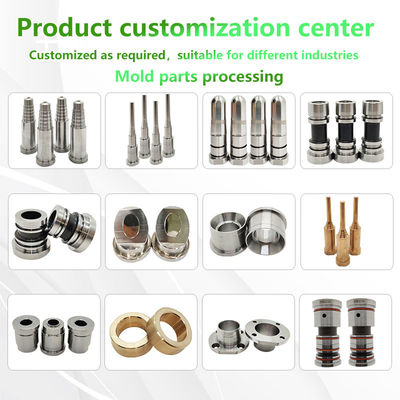 Ra0.6 Surface Finish Plastic Mould Parts , 0.01mm Precision Mold Components